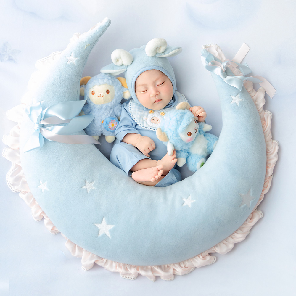 Infant Photography Props Outfit - Schattige Schapen Newborn Fotografie Props Set