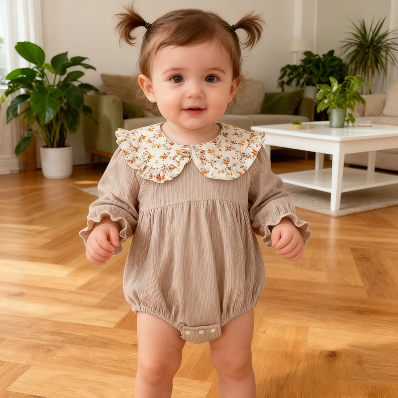 Lente Vintage pasgeboren baby  - Newborn Baby Girl Romper Floral recensie en prijs