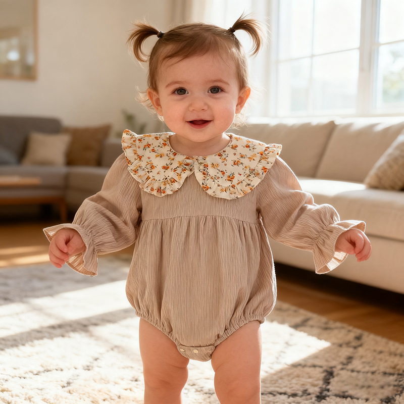 Lente Vintage pasgeboren baby  - Newborn Baby Girl Romper Floral recensie en prijs