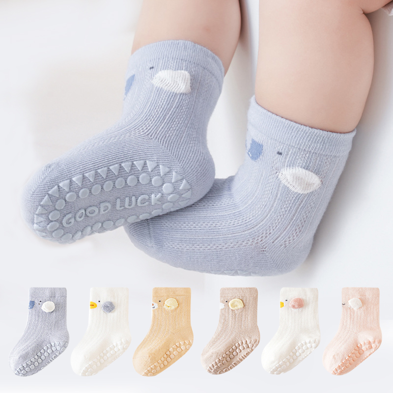 3-paar cartoon babyvloersokken - Unisex Baby Socks Non Slip recensie en prijs