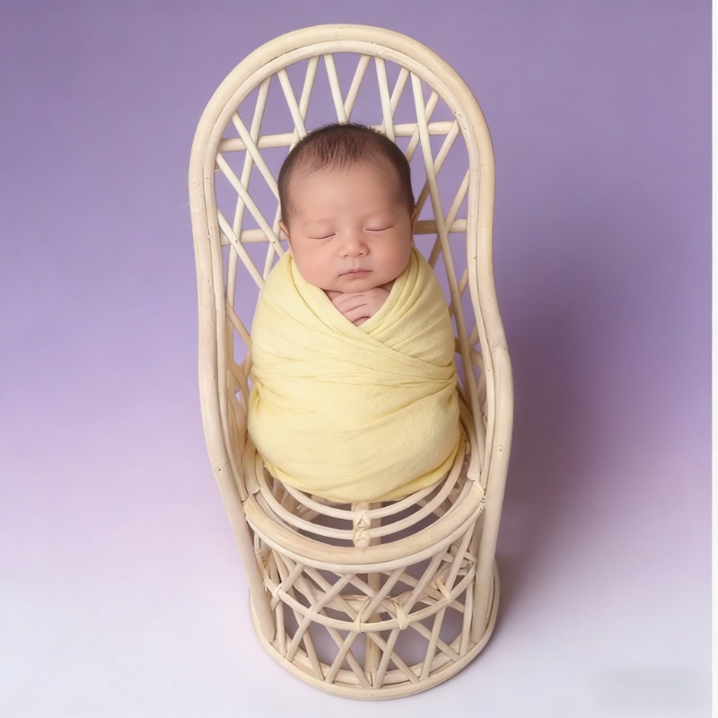 Handgemaakte vintage rotan sto - Baby Gear recensie en prijs