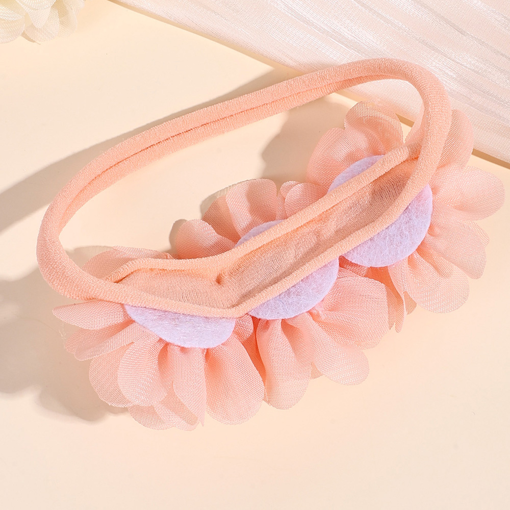 3 stuks chiffon bloem hoofdban - Baby Gear recensie en prijs