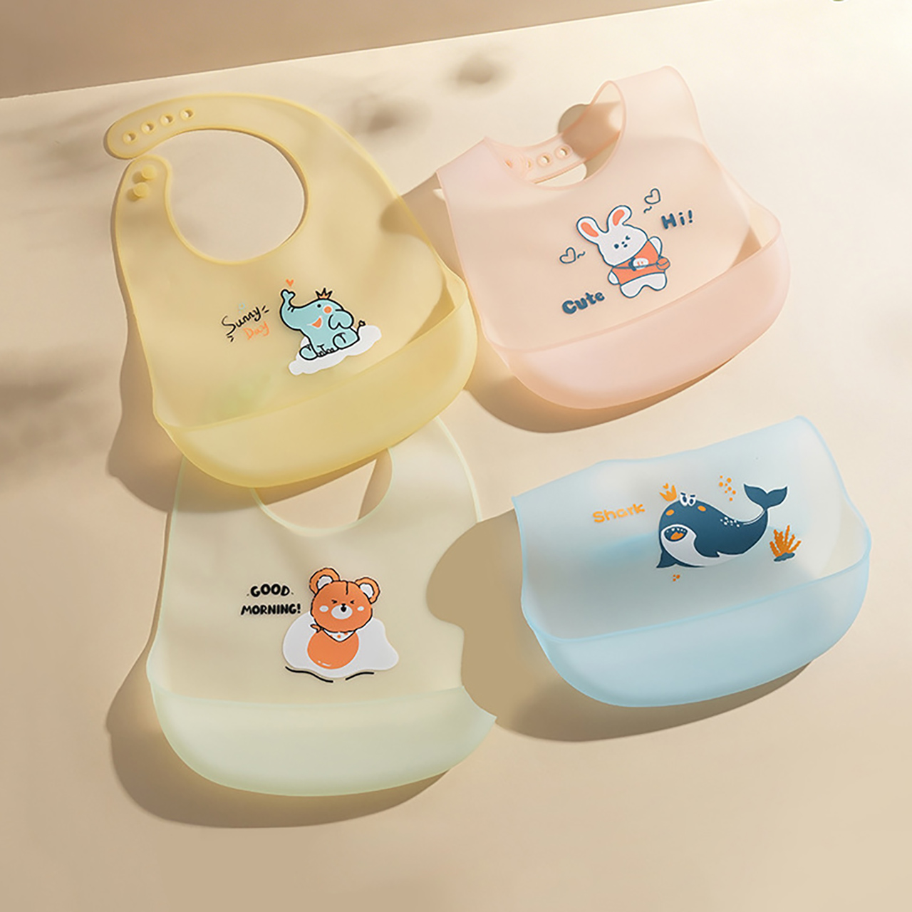 0-1 jaar Baby Siliconen Slabbe - Waterproof Baby Bibs Silicone recensie en prijs
