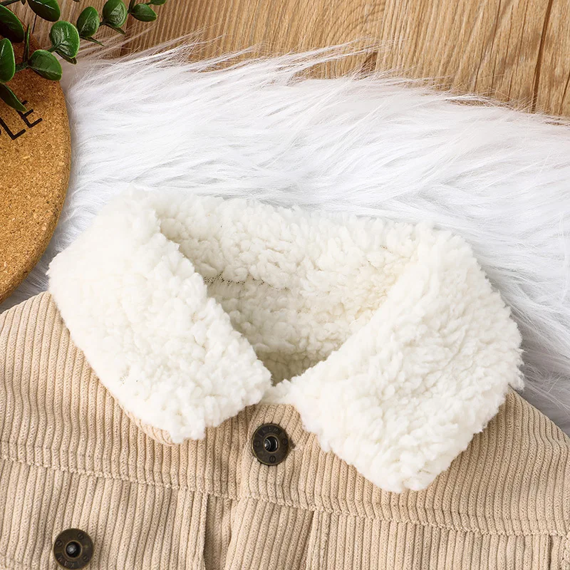 Baby Corduroy Fleece gevoerde  - Toddler Boy Winter Fleece Jacket recensie en prijs